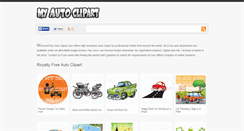 Desktop Screenshot of myautoclipart.com